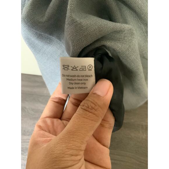 Yaly Couture Sleeveless Sheath Dress in Gray Women's Size M USED - Picture 5 of 5